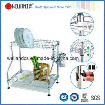 Adjustable Steel Kitchen Dish Holder Rack China Supplier